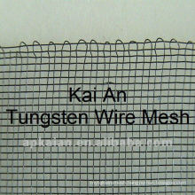 wrapped edge 99.95% tungsten wire mesh
